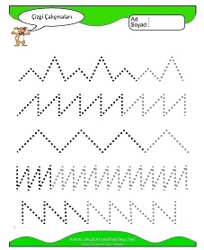 Çizgi Çalışma Sayfaları